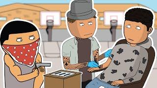Elementary School Tattoo Stand Animated Story