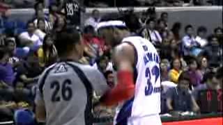 Renaldo Balkman vs Petron Blaze Boosters officials