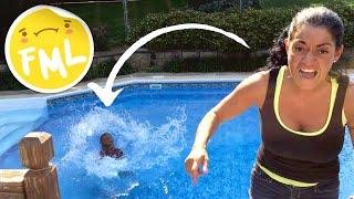 Mom Throws Daughters iPhone in Pool