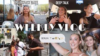 BERLIN Girlstrip‍️🪩 Content day & Breakfast deep talk ️ #weeklyVlog