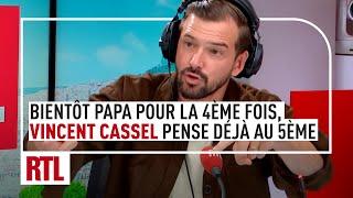 Bientôt papa pour la quatrième fois Vincent Cassel pense déjà au cinquième