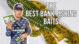 The BEST BANK FISHING BAITS  Bass Fishing Tips