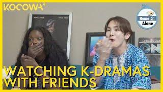 When Best Friends Watch A K-Drama Together  Home Alone EP528  KOCOWA+