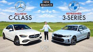 ICONIC SEDANS -- 2023 BMW 3-Series vs. 2023 Mercedes C-Class Comparison