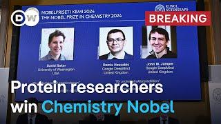 Artificial intelligence helps trio of protein pioneers win Nobel Prize in Chemistry  DW News