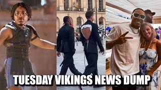 Minnesota Vikings News Dump 6.25.2024  Justin Jefferson - Gladiator. Paris Fashion Week Continues