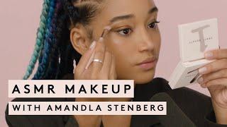 ASMR SNAP SHADOWS TUTORIAL W AMANDLA STENBERG  FENTY BEAUTY