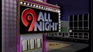 WOR-TV 9 All Night Movie Opening - 1985