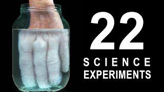 22 Amazing Science Experiments and Optical Illusions Compilation