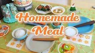 Re-ment Homemade Meal  Miniature Kitchen  Tiny Toys