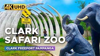 CLARK SAFARI Zoo and Adventure Park 2023  New Attraction in Clark Freeport Pampanga Philippines【4K】