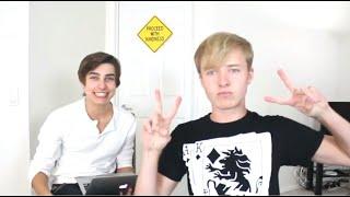 Reading FANFICTION  Sam and Colby *REUPLOAD*