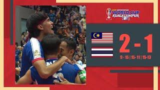 Sorotan Perlawanan Malaysia 2-1 Thailand  Final  Berpasukan Regu 1  ISTAF World Cup 2024