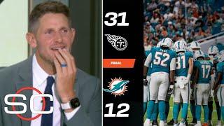 Miami is trash without Tua Tagovailoa - ESPN goes crazy Titans beat Dolphins 31-12 in Week 4