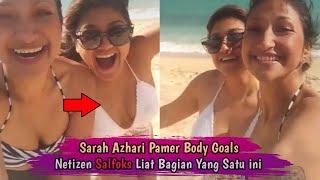 Kecantikan Sarah Azhari & Rahma Azhari Pamer Body Goals Saat Di Pantai 
