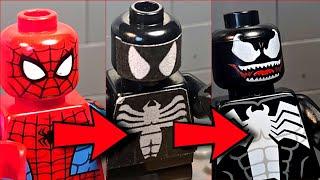 WHAT IF Lego SpiderMan Kept the Symbiote? Lego Stop motion