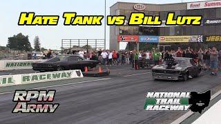 Bill Lutz vs Hate Tank No Prep Drag Racing National Trail Raceway