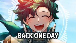 Nightcore - Back One Day Lyrics