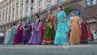 invideo ai 1080 Harinama  A Spiritual Dance in Moscow 2024 04 19. ai.invideo.iowatchtakyvprYqKb