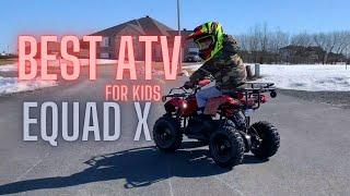 Ultimate Outdoor Fun with Rosso Motors eQuad X ATV for Kids