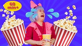 This Is Popcorn Song  + Mega compilation  Kids Funny Songs