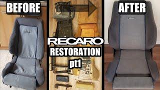 Recaro COMPLETE CAR SEAT REPAIR recaro car seat disassembly and repair