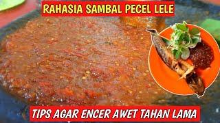 TIPS CARA MEMBUAT SAMBAL PECEL LELE AGAR AWET TAHAN LAMA UNTUK JUALAN