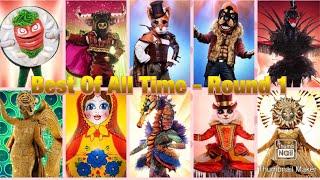 The Best Of All Time  The Masked Singer  Group A Round 1