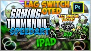 GAMING THUMBNAIL SPEEDART  Mini Militia Photoshop