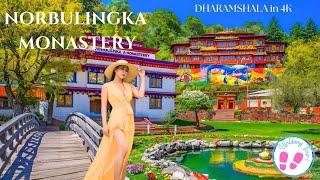 The DALAI LAMAs Norbulingka Monastery in 4K I Mini LHASA in INDIA
