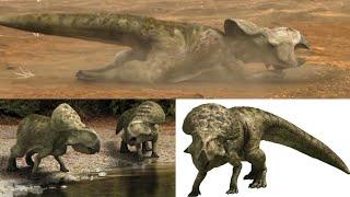 Tarbosaurus The Mightiest Ever 2009 - Protoceratops Screen Time
