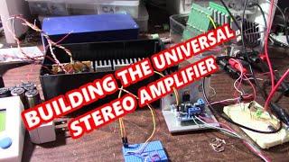 Building the universal Stereo amplifier TDA2050 Part 1