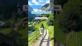 best places to visit in Switzerland #switzerland #shorts