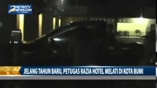 Jelang Tahun Baru Petugas Razia Hotel Melati di Kota Bumi