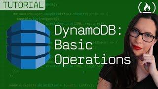 DynamoDB Tutorial Basic Operations