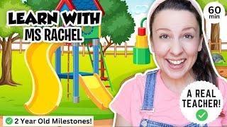 Toddler Learning Video with Ms Rachel  2 Year Old Milestones Speech & Social Skills for Toddlers