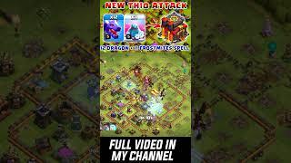 12 Dragon + 11 Frostmites Spell TH10 Attack #coc #clashofclans #trending #viral #th10