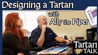 How Do You Design a Beautiful Tartan? - Creating a Brand Tartan with Ally the Piper