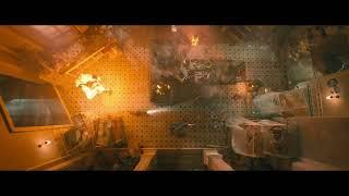 Джон Уик 4 - сцена с видом сверху перестрелка зажигательными патронами