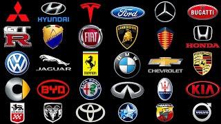 120 MAJOR CAR BRANDS OF SUPERCARS vs ELECTRIC VEHICLES vs LUXURY CARS vs SUVs