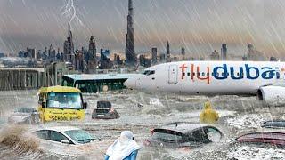 Most Horrific Flood in Dubai Large-scale events in UAE The Whole World is Shocked