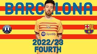 ️ FC Barcelona 202223 fourth shirt unboxing  FAN VERSION Kkgoold #FCB