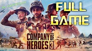 Company of Heroes 3  Full Game Walkthrough  No Commentary