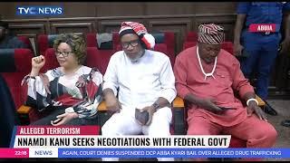 Nnamdi Kanu Seeks Negotiations With Federal Govt