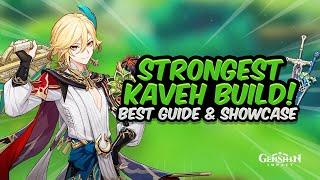 COMPLETE KAVEH GUIDE Best Kaveh Build - Artifacts Weapons & Teams  Genshin Impact