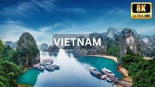 Vietnam in 8K UHD Explore the Serene Beauty with Relaxing Music for Stress Relief