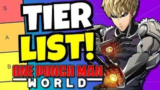 TIER LISTS & REROLLS - MY NO.1 TIP One Punch Man World