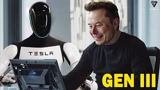 It happened Elon Musk Made REAL Tesla Bot Gen 3 Explains All Tech Leaves Audience SpeechlessMIX