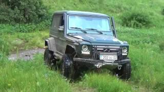 OFF ROAD Kazakhstan - горы Mercedes G-Class Land Rover Defender УАЗ