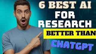 6 Best AI tools in research  AI essay writers  AI for research papers